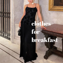 Load image into Gallery viewer, Rosette Maxi Dress