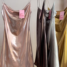 Load image into Gallery viewer, Luna Metallic Dress