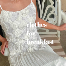 Load image into Gallery viewer, Rosette Maxi Dress