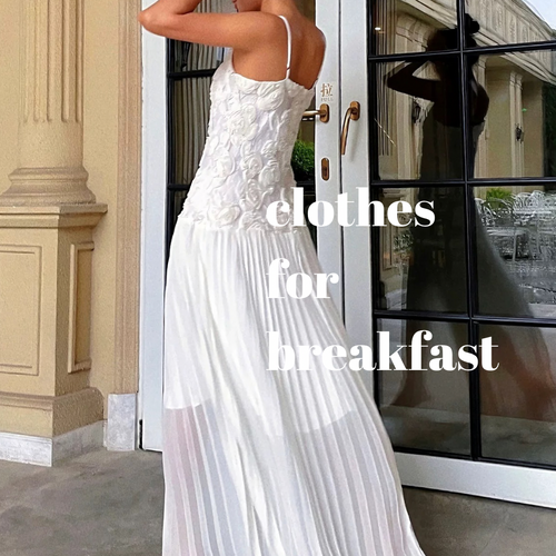 Rosette Maxi Dress