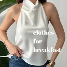 Load image into Gallery viewer, Kaia Satin Top