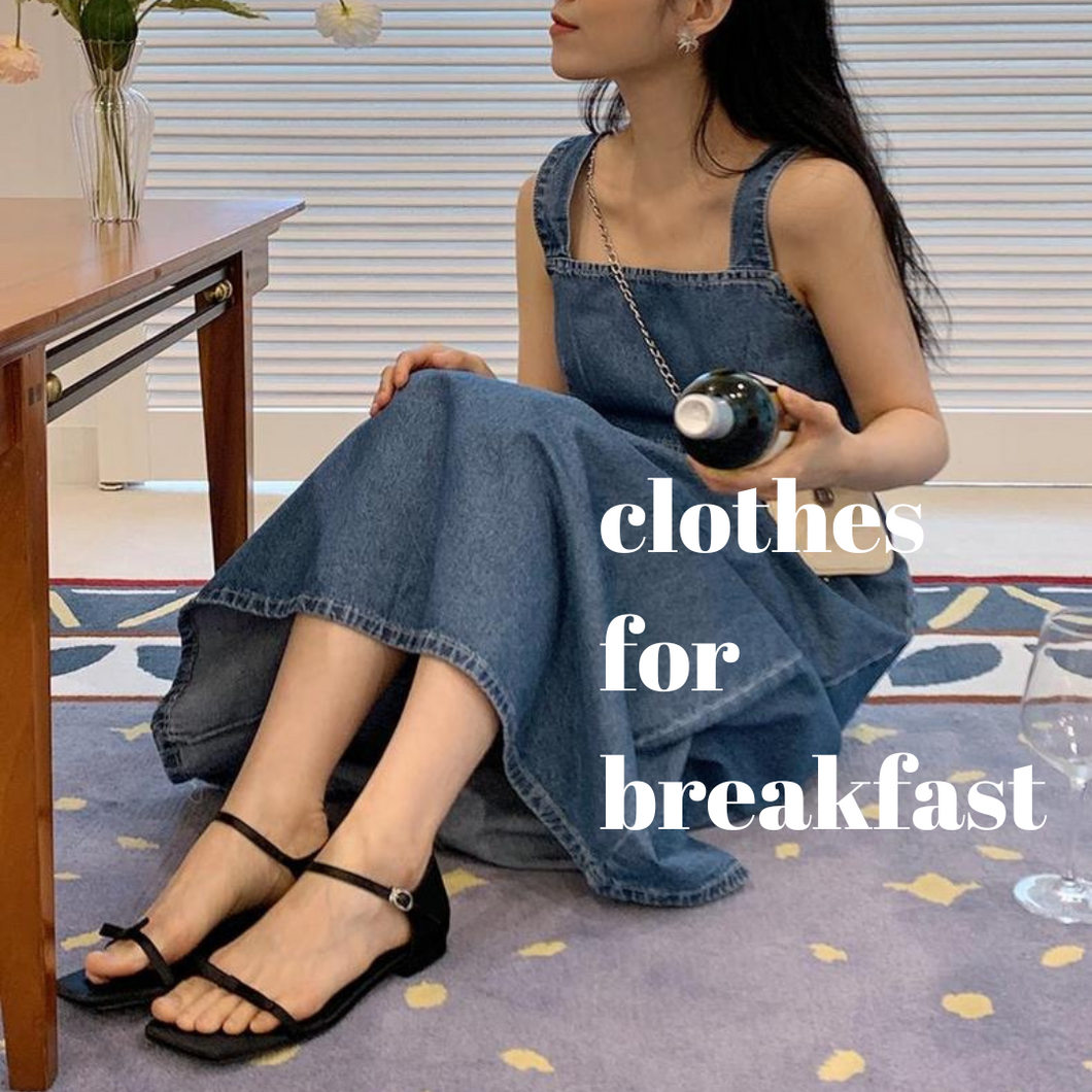 Paisley Denim Dress