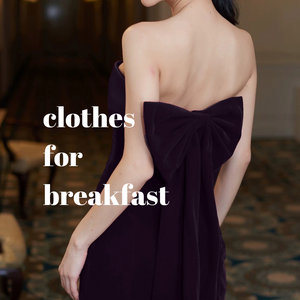Plum Velvet Dress