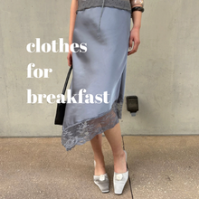 Load image into Gallery viewer, Daphne Satin Skirt