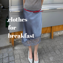 Load image into Gallery viewer, Daphne Satin Skirt