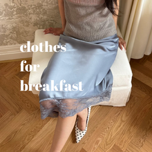 Load image into Gallery viewer, Daphne Satin Skirt