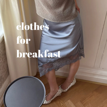 Load image into Gallery viewer, Daphne Satin Skirt
