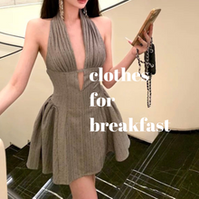 Load image into Gallery viewer, Ryleigh Halter Dress