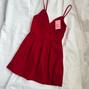 Ruby Velvet Dress