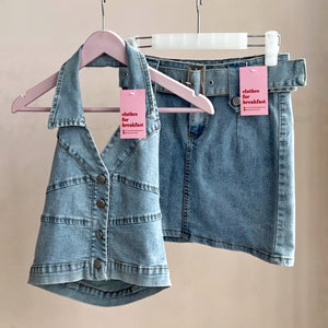 Naomi Denim Set