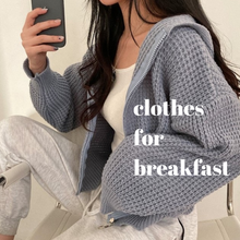 Load image into Gallery viewer, Waffle Knit Hoodie