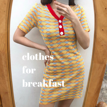 Load image into Gallery viewer, Retro Knit Dress