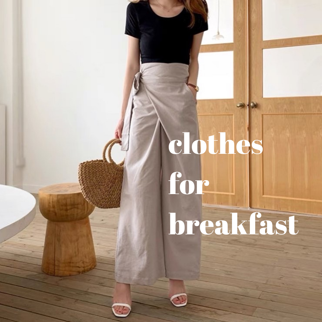 Linen 2025 wrap pants